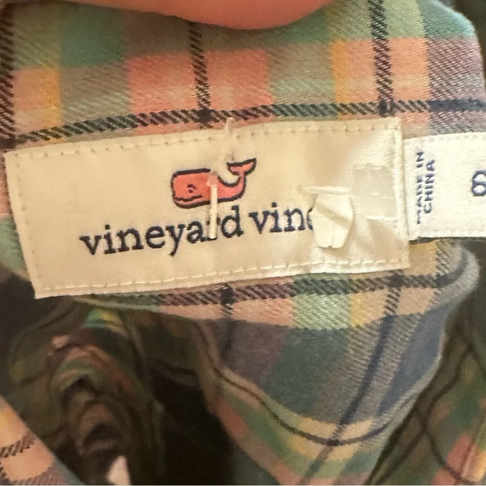 Vineyard Vines Multicolor Plaid Shirt - Picture 4 of 4